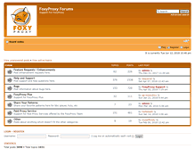 Tablet Screenshot of forums.getfoxyproxy.org